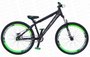 BICICLETA ARO 26 PORTAL WHEELING PERIFA 2.0 - 14,5" - PRETA E VERDE NEON COM FREIO HIDRAÚLICO SHIMANO