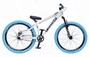 BICICLETA GIOS 4TRIX ARO 26 - BRANCO E AZUL COM FREIO A DISCO