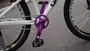 BICICLETA GIOS 4TRIX ARO 26" - BRANCO E ROXO COM GARFO RIGIDO E FERRADURA