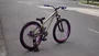 BICICLETA GIOS DIRT JUMP ARO 26" - TITÂNIO E ROXO  COM FREIO HIDRÁULICO SHIMANO