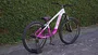 BICICLETA HUPI NAJA ARO 26" - BRANCA E ROSA COM FREIO A DISCO HIDRÁULICO SHIMANO