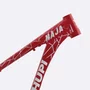 QUADRO HUPI NAJA V9 VERMELHO E PRATA (ARO 26)