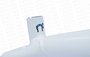 QUADRO PORTAL WHEELING PERIFA 2.0 - 14,5" - BRANCO BRILHANTE E AZUL (ARO 26)
